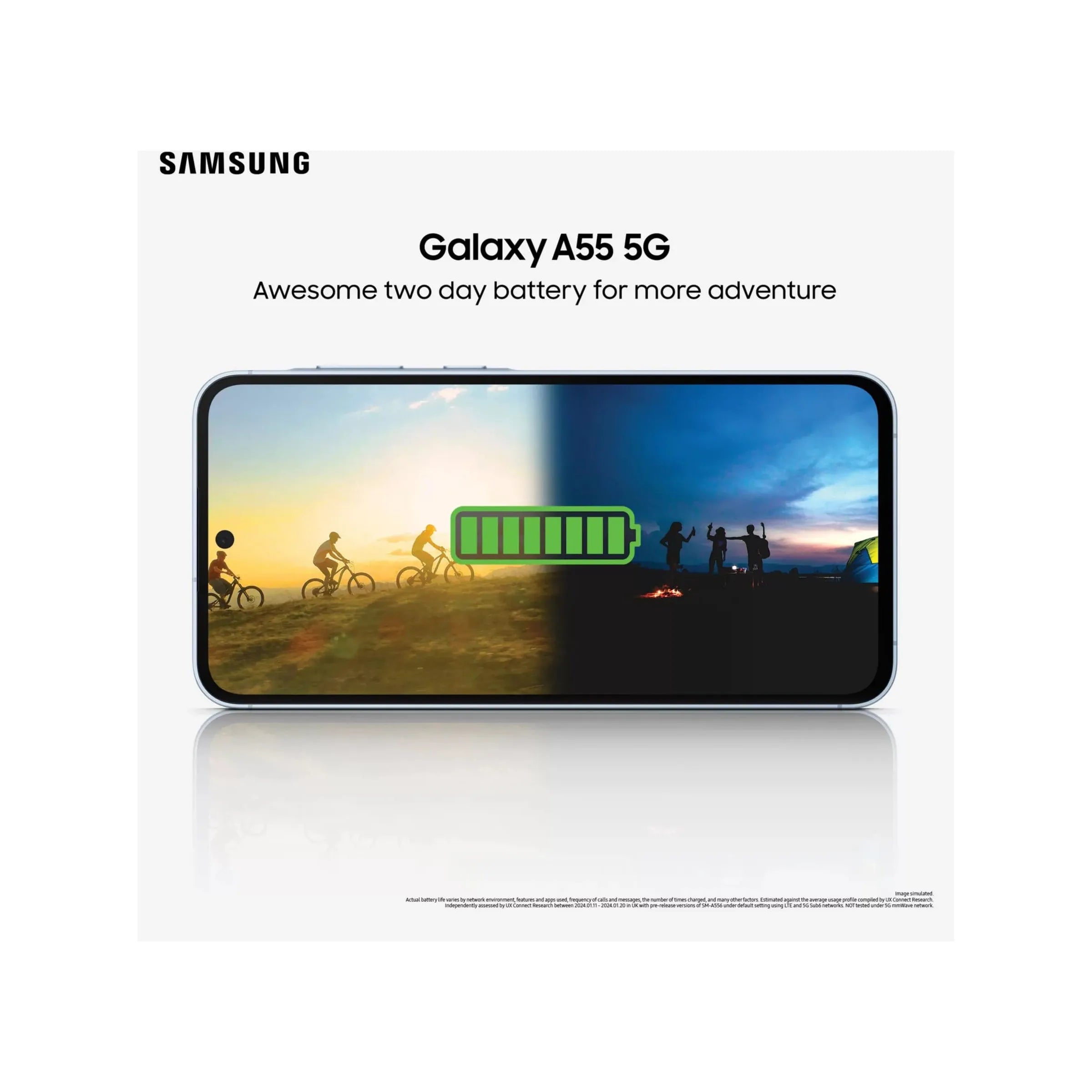 Buy Samsung,Samsung Galaxy A55 5g 128GB, 8GB RAM Dual Sim, Awesome Iceblue - Unlocked - International Model - Gadcet UK | UK | London | Scotland | Wales| Near Me | Cheap | Pay In 3 | Mobile Phone